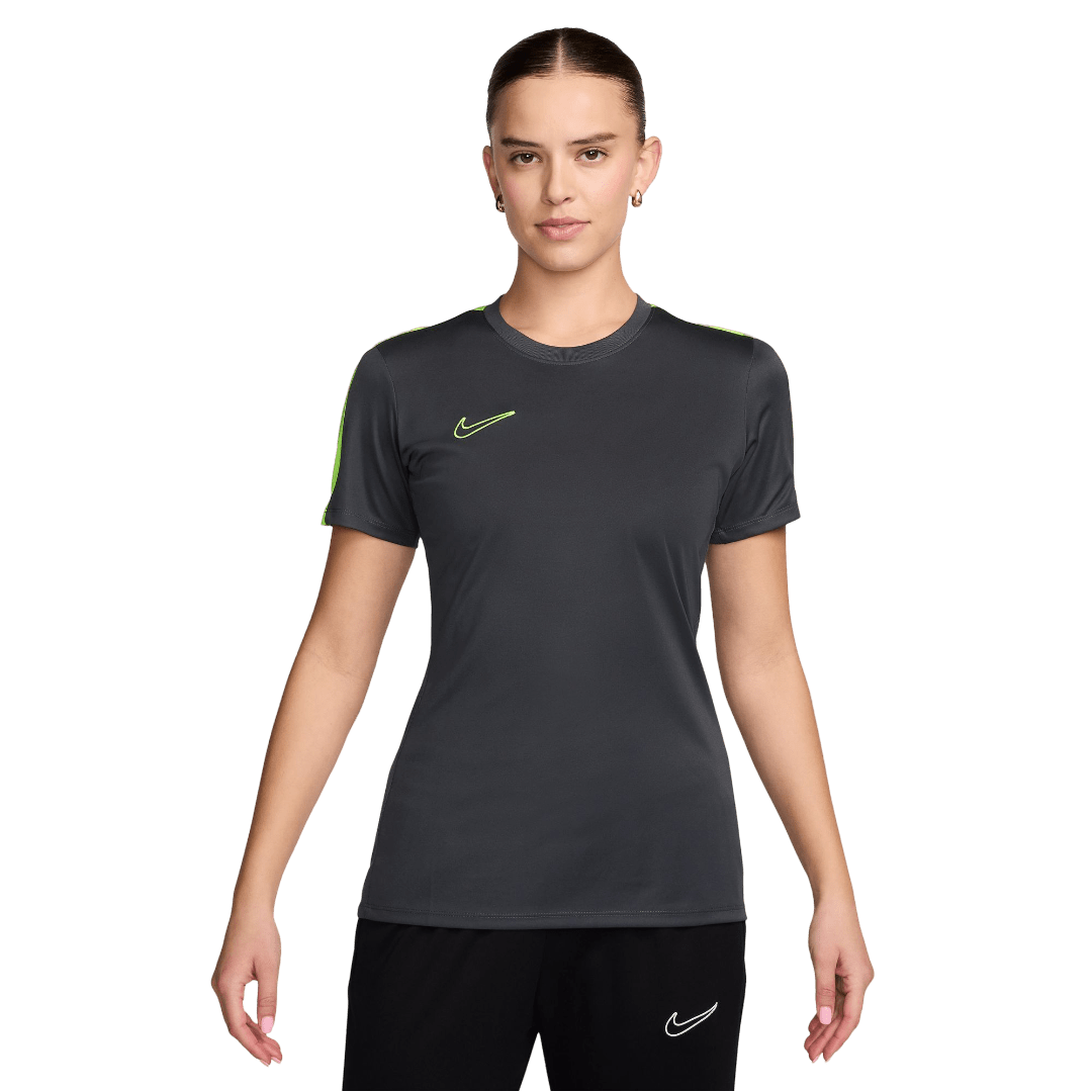 Nike Academy Dri-FIT Women's Short-Sleeve Football Top Grey