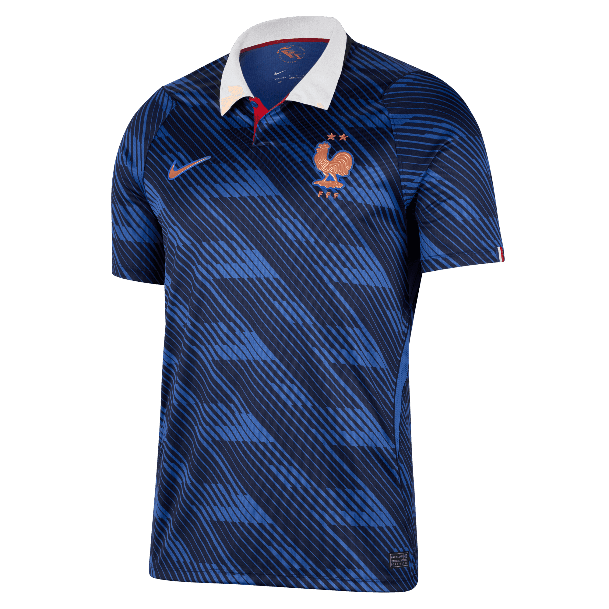 FLUSS needle punch football shirts 花柄 France National Adults Home Jersey 2026 | SPT Football | Free