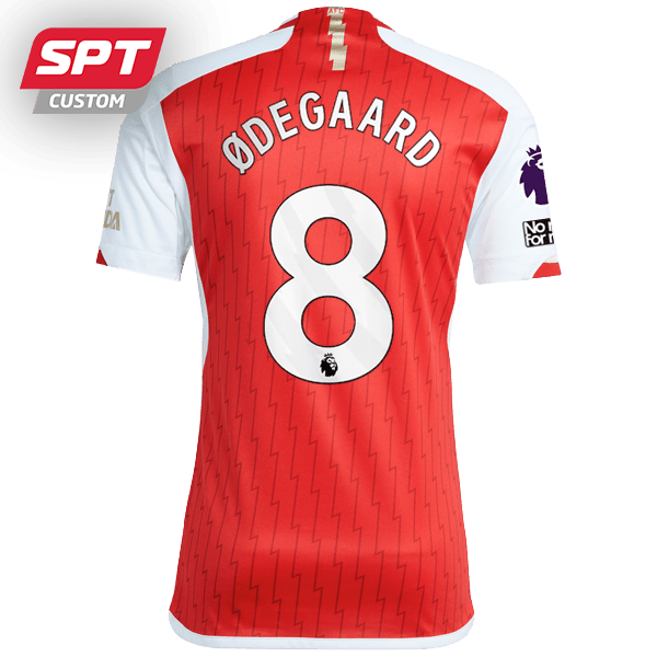 Martin Ødegaard #8 Arsenal FC Adults Home Jersey - 2023/24