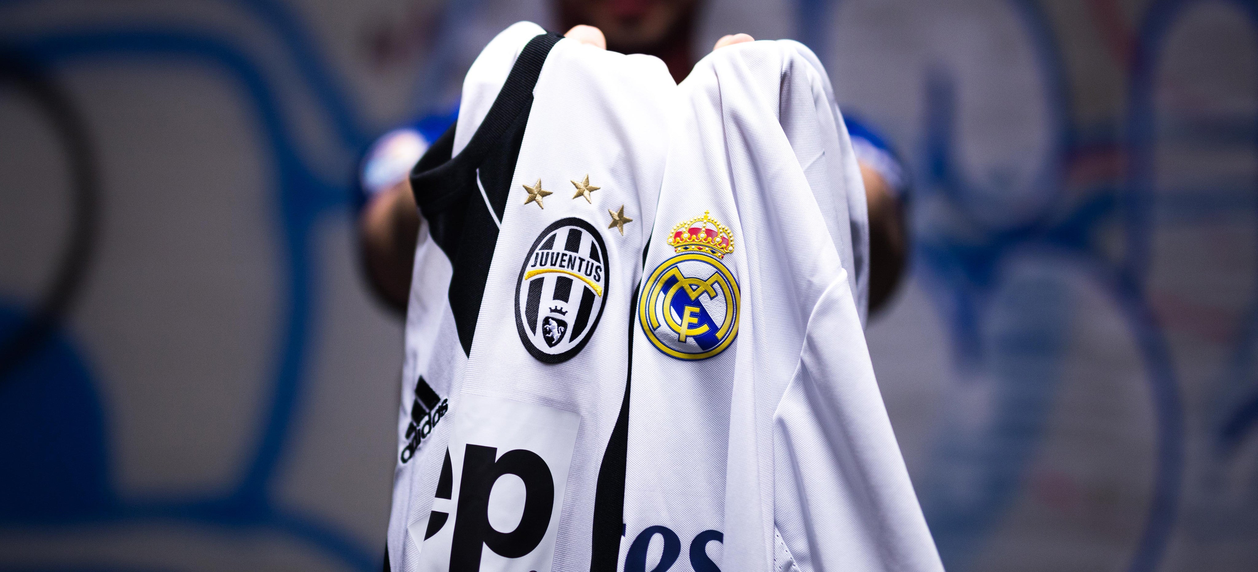 real madrid juventus jersey