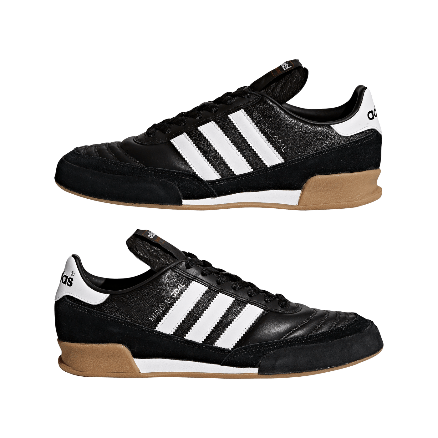 adidas Mundial Goal Indoor Senior Football Boots - Black/White