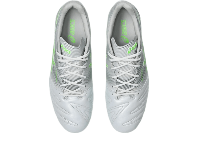 Asics Ultrezza 3 FG Senior Football Boots - White/Green Gecko