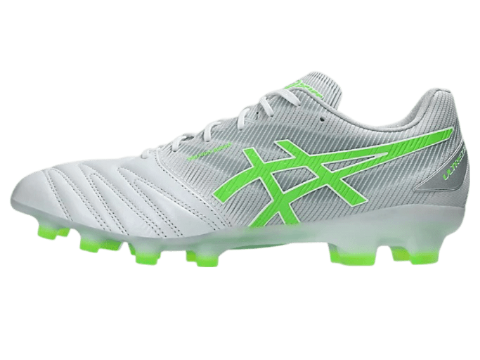 Asics Ultrezza 3 FG Senior Football Boots - White/Green Gecko