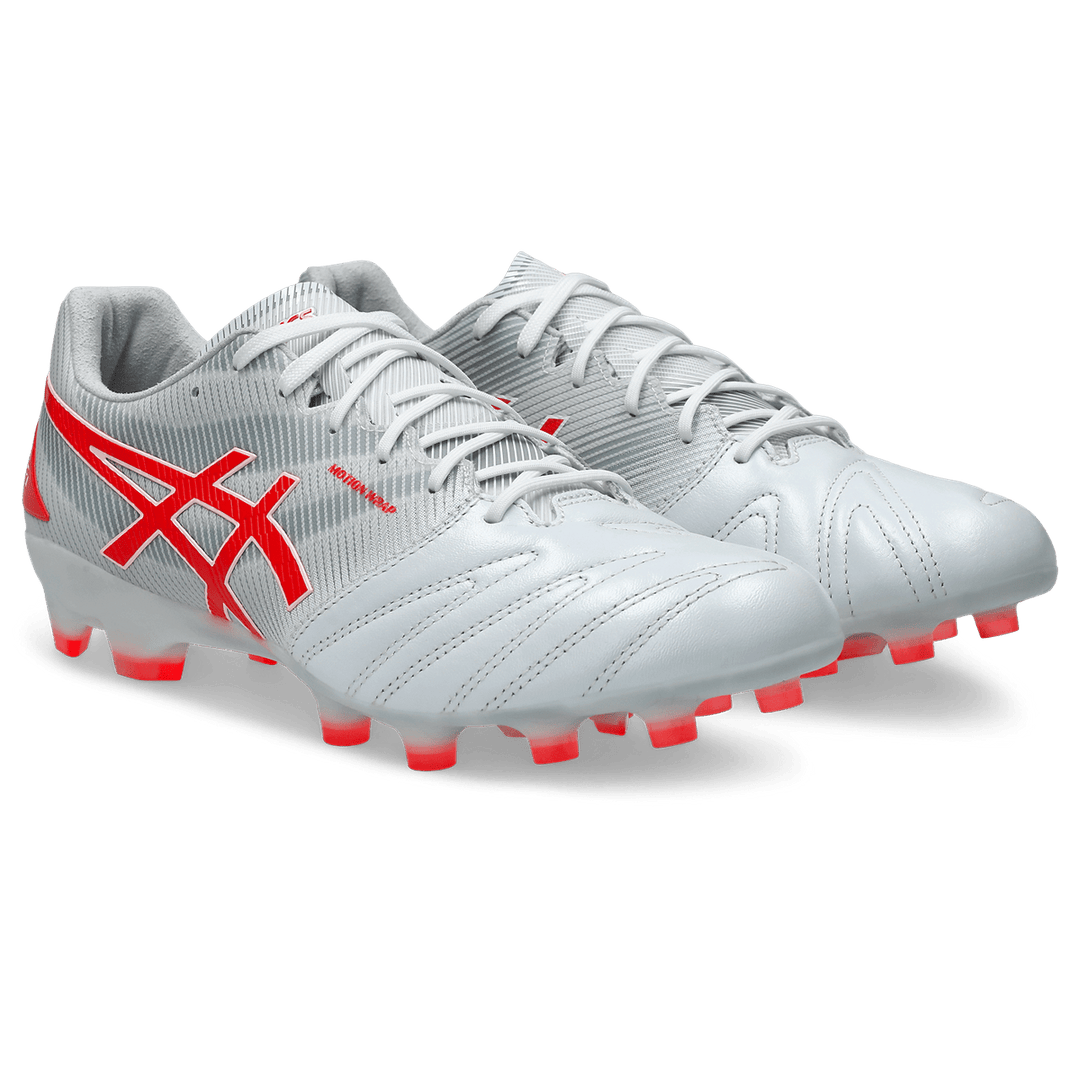 Asics Ultrezza FG Senior Football Boots White/Flash Red SPT