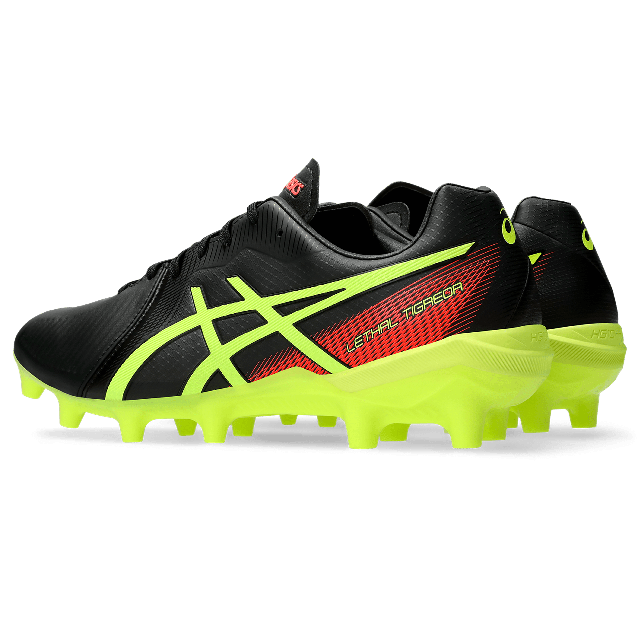 Asics Lethal Tigreor 3 IT FG Senior Football Boot BLK/SAFETY YELLOW