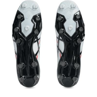 Asics Menace 5 FG Senior Football Boots - White/Black