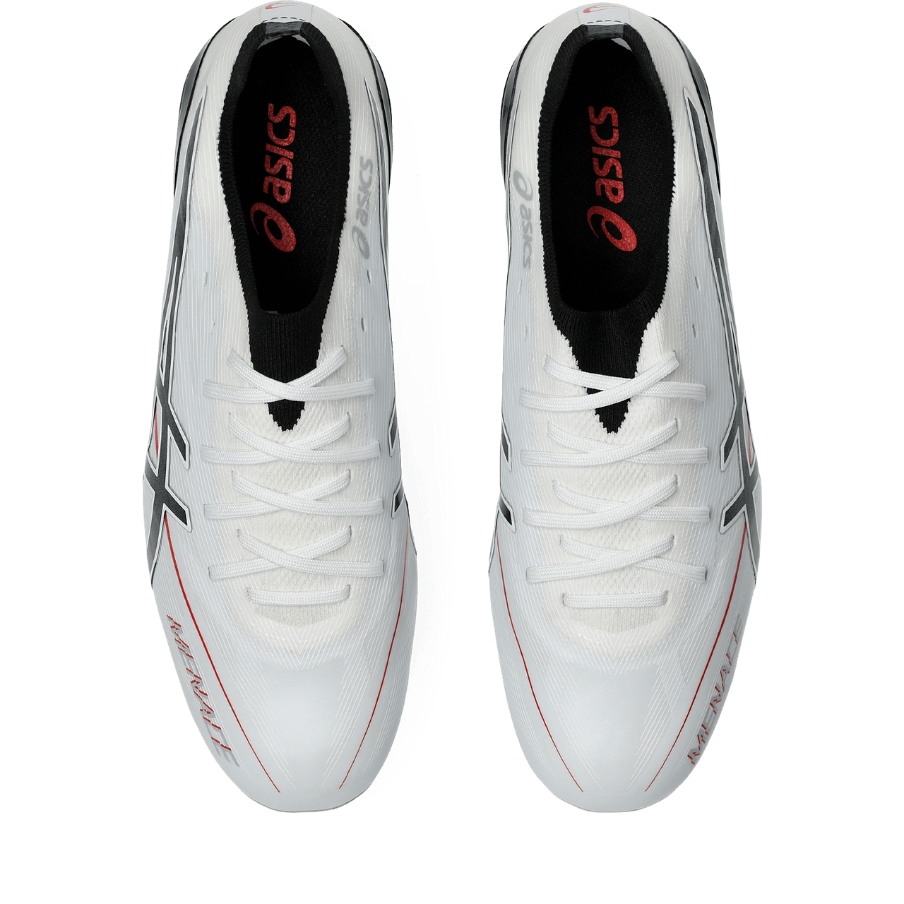 Asics Menace 5 FG Senior Football Boots - White/Black