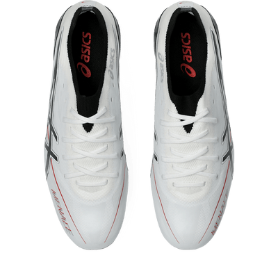 Asics Menace 5 FG Senior Football Boots - White/Black