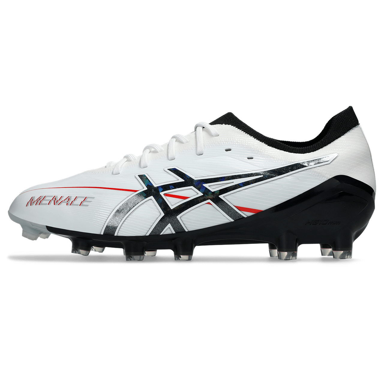 Asics Menace 5 FG Senior Football Boots - White/Black