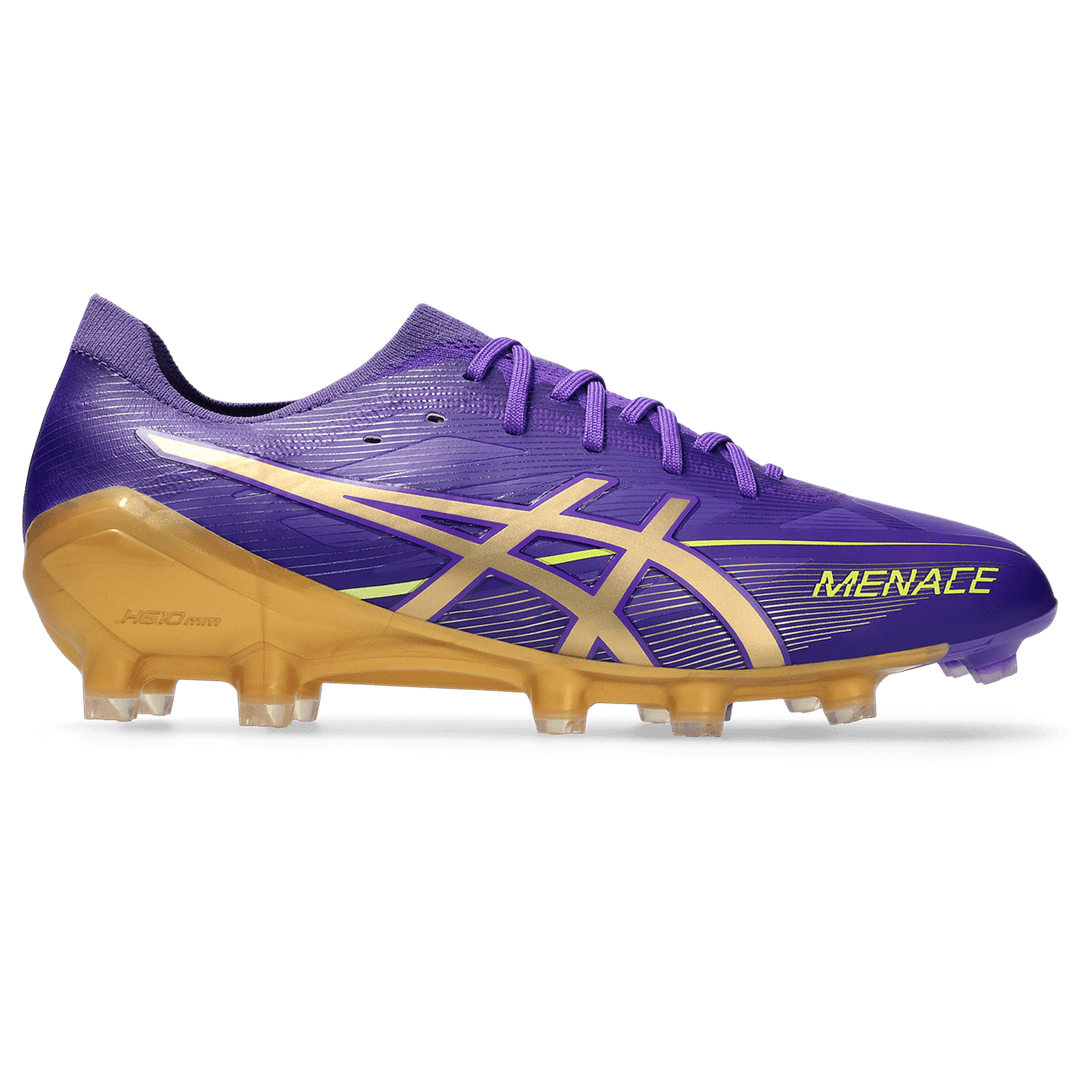 Asics Menace 5 FG Senior Football Boots - Royal Azel/Pure Gold