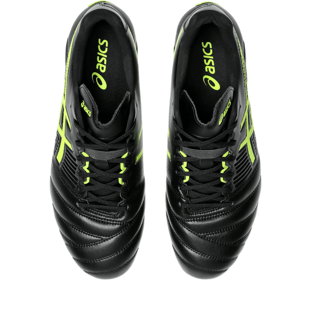 Asics Lethal Relentless SG Senior Rugby Boots - Black/Safety