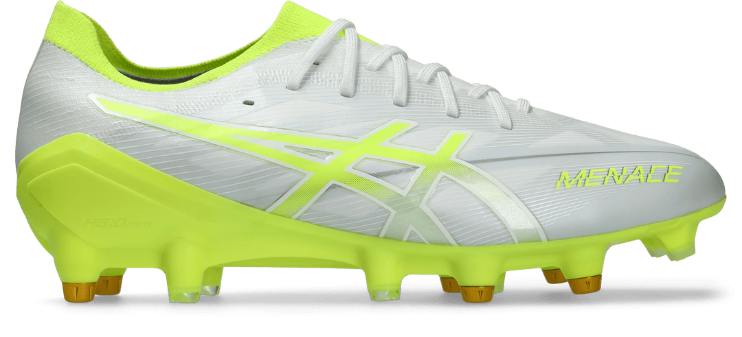 ASICS メナス 5 ハイブリッド カラー：ホワイト × セーフティイエロー ASICS（アシックス） メナス 5 ハイブリッド ホワイト×セーフティ