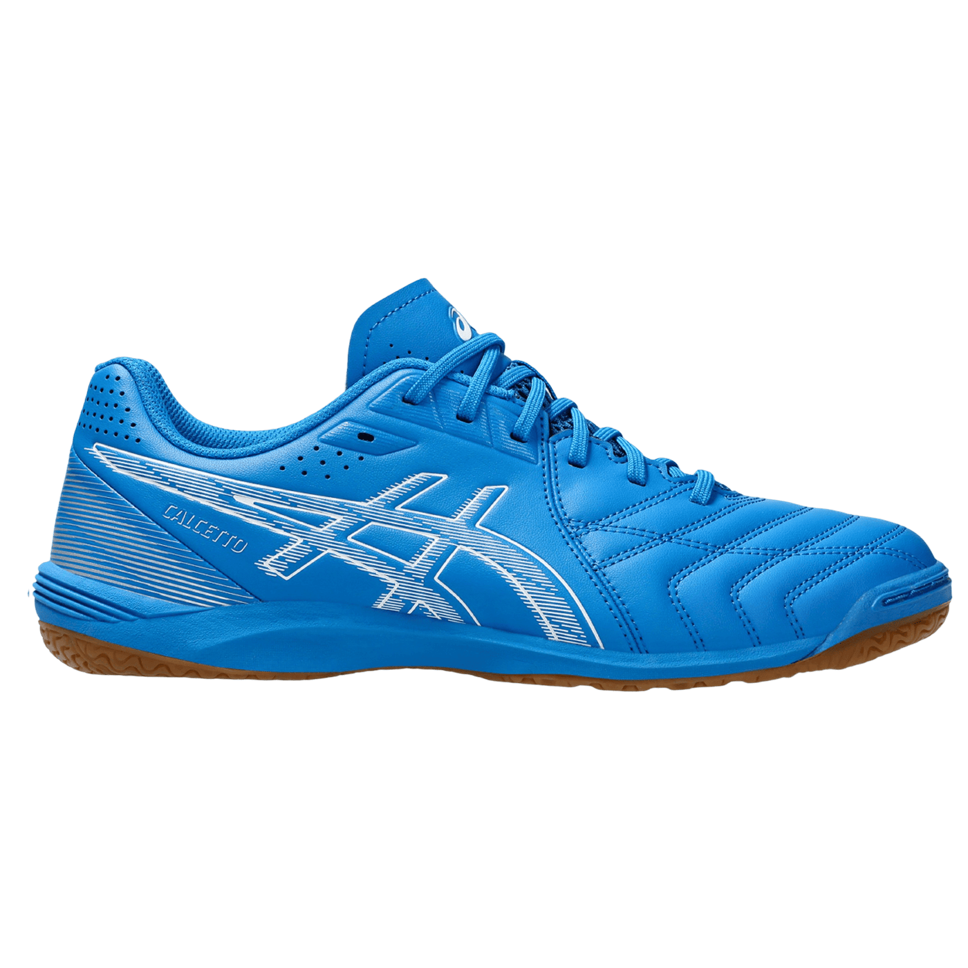 Asics Calcetto WD 9 Senior Indoor Football Boots - Directoire Blue/White