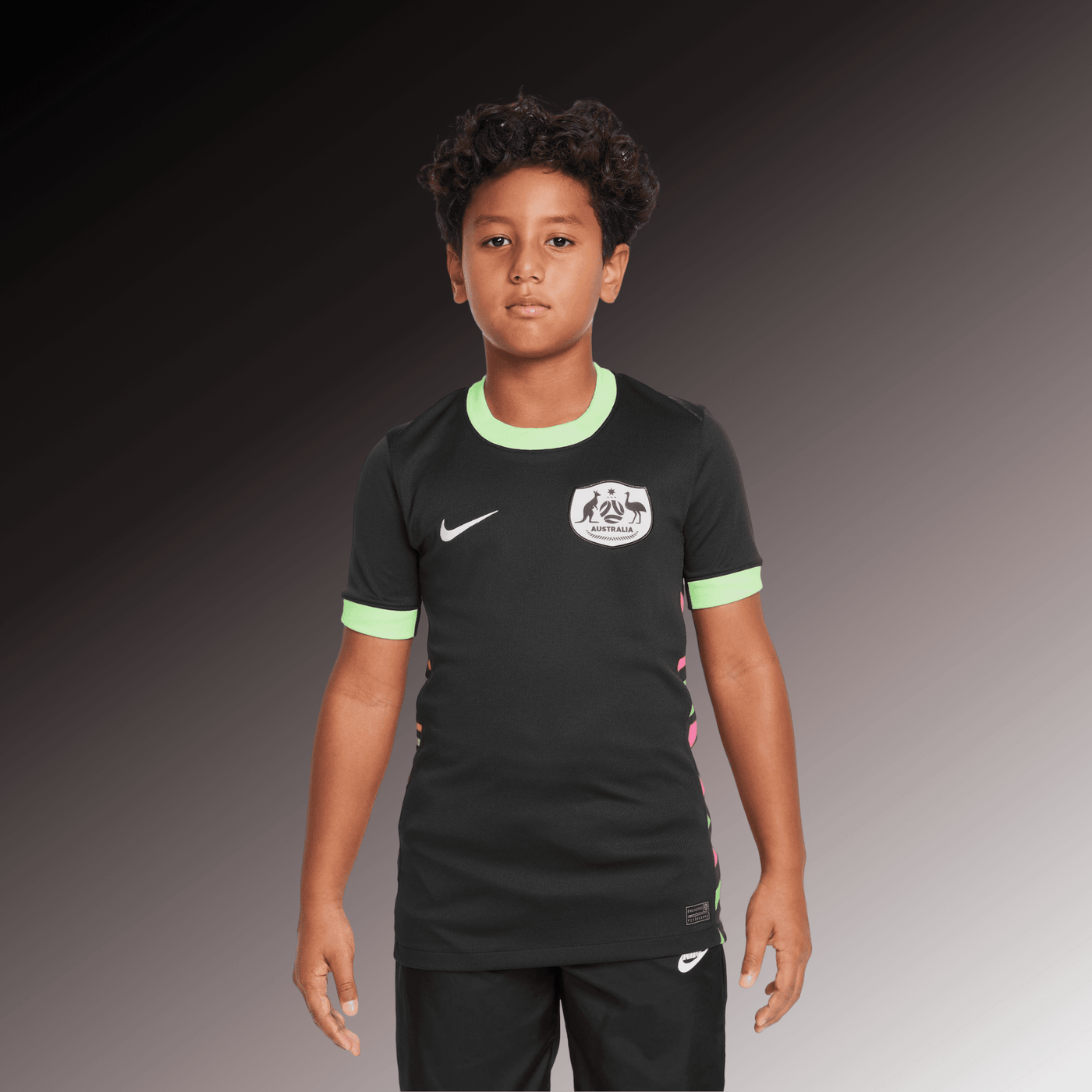 Australia National Kids Dri-Fit Away Jersey 2025