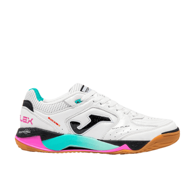 Joma Top Flex Plus 2602 White Indoor Senior Futsal Boots