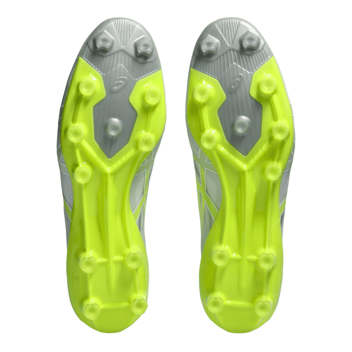 Asics Menace 5 FG Senior Football Boots - White/Safety Yellow
