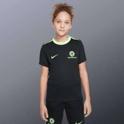 Australia National Kids Dri-Fit Academy Pro SS Top K 2025