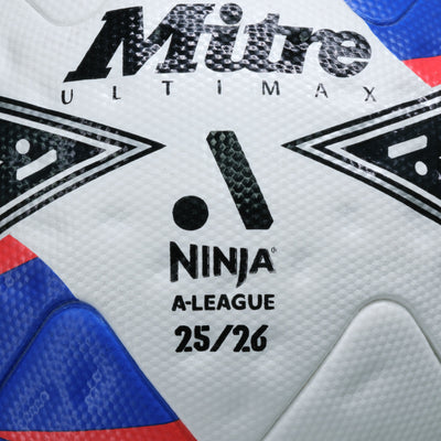 Mitre Ultimax Pro A-Leagues Game Soccer Ball 2025/26