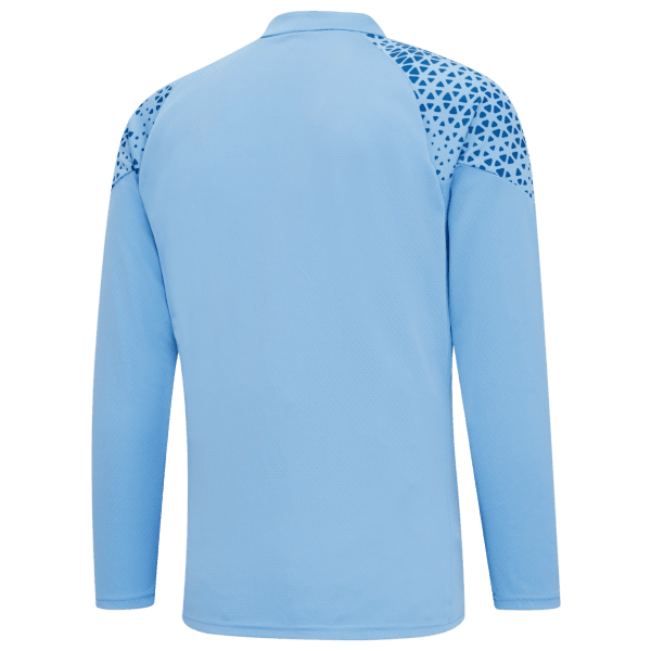 Manchester City 1/4 Zip Adults Home Training Top - 23/24