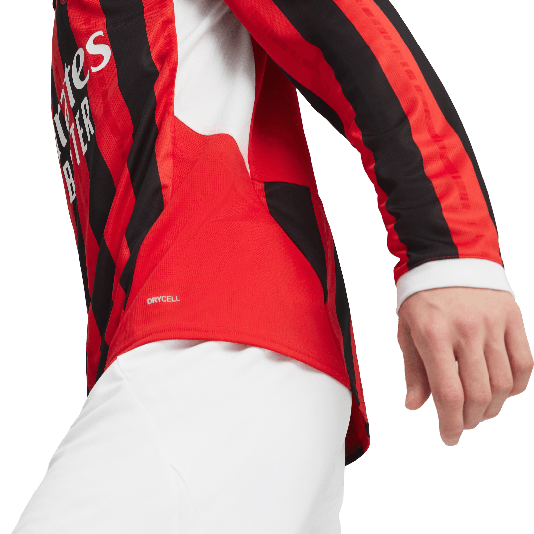 AC Milan FC Adults Home LS Jersey 2024/25