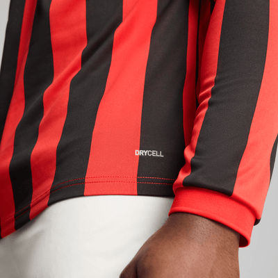 AC Milan 125th Anniversary Adults Jersey LS - Black