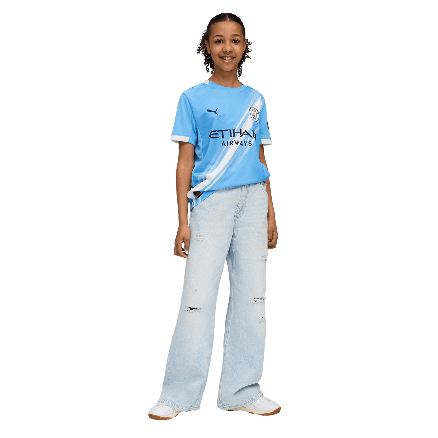 Manchester City FC Kids Home Jersey 2025/26
