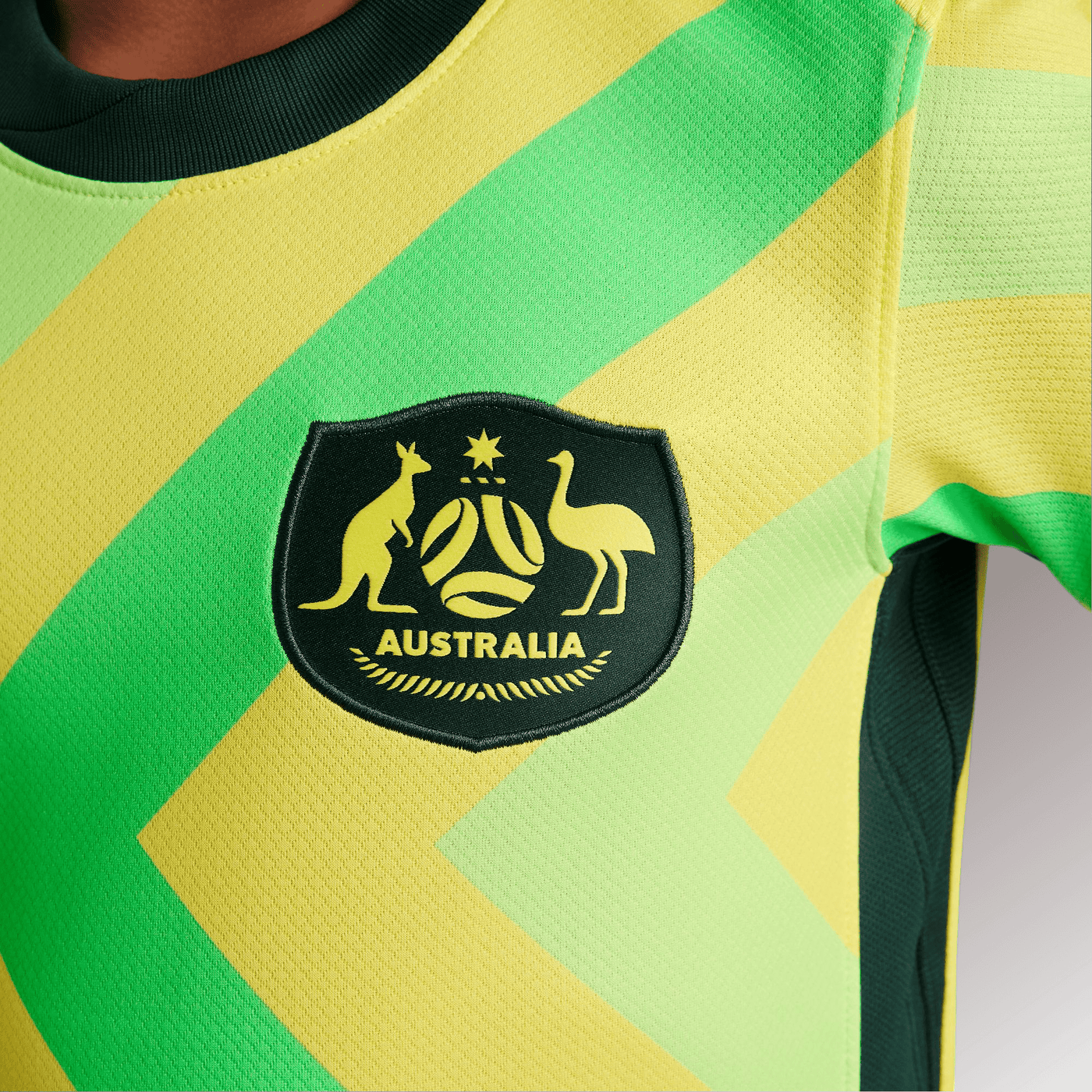 Australia National Kids Dri-Fit Home Jersey 2025