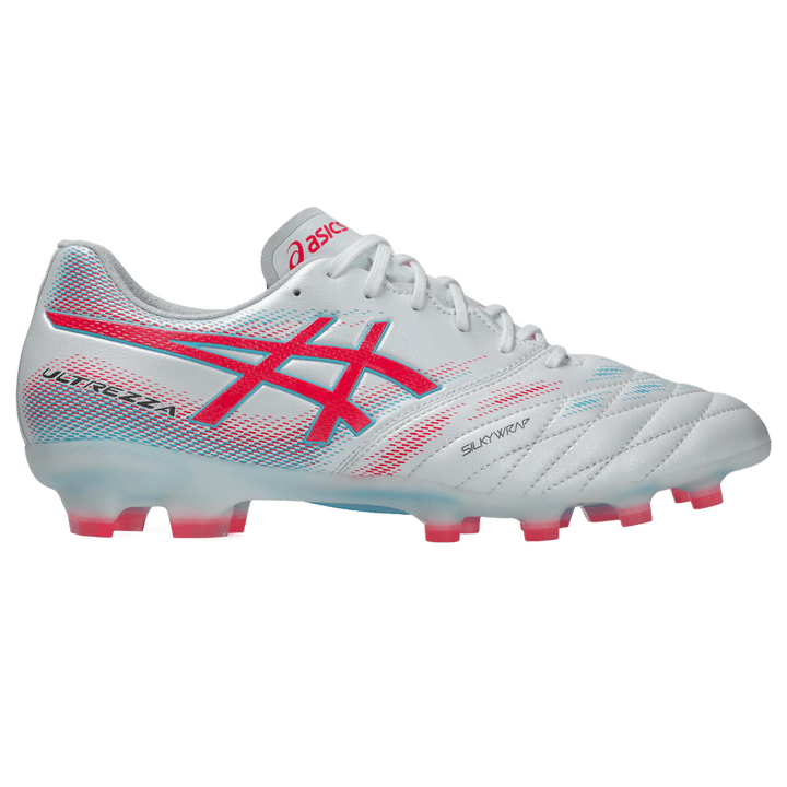 Asics Ultrezza 4 FG Senior Football Boots - White/Diva Pink | SPT