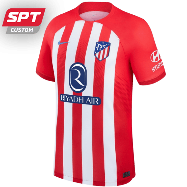 Atletico Madrid Adults Home Jersey - 23/24