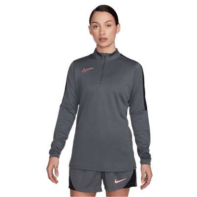 Nike Academy Women's Dri-FIT Football Drill Top - Iron Grey