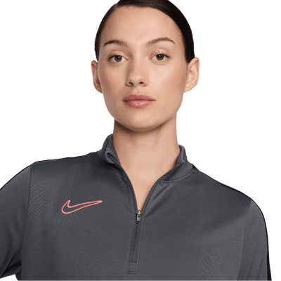 Nike Academy Women's Dri-FIT Football Drill Top - Iron Grey