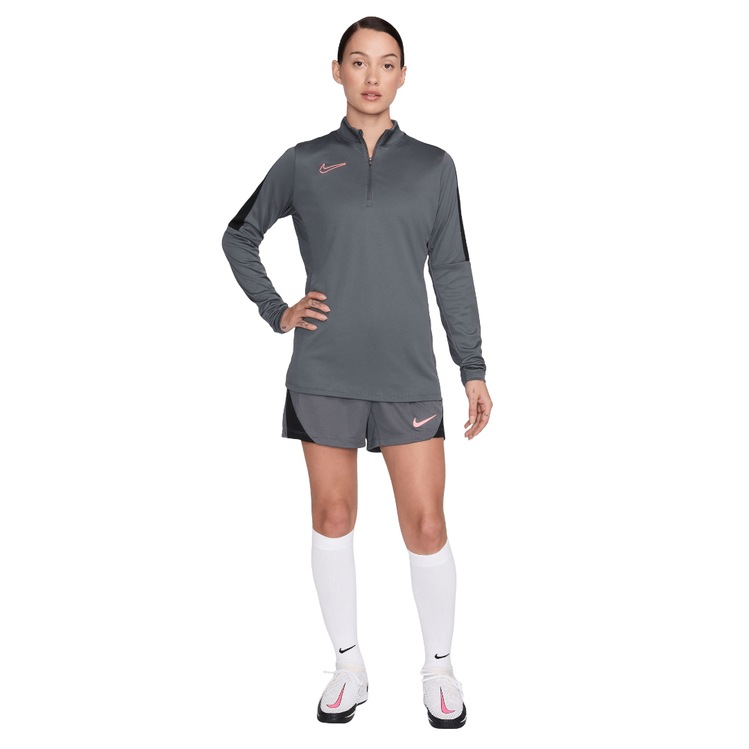 Nike Academy Women's Dri-FIT Football Drill Top - Iron Grey