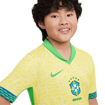 Brazil National Kids Home Jersey 2024