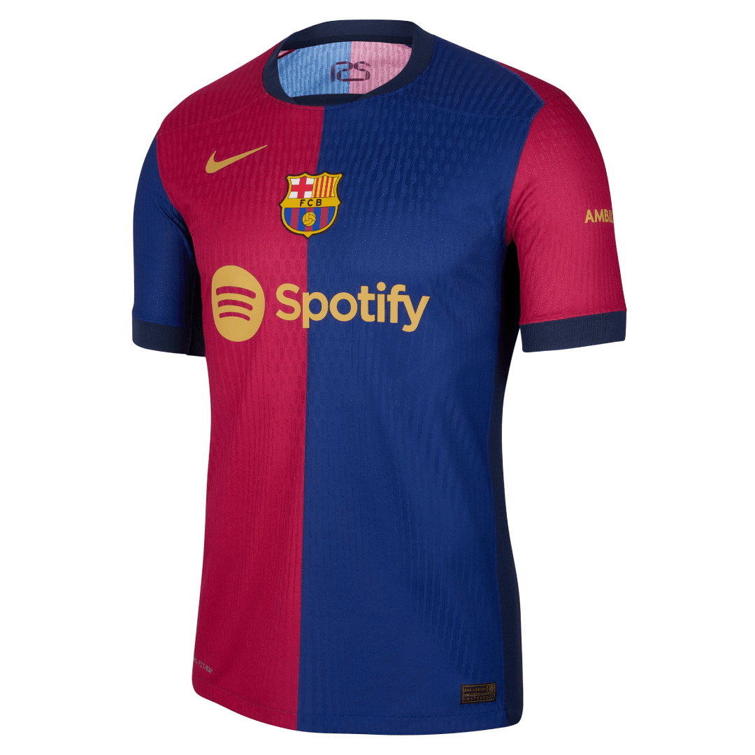 Barcelona FC Adults Authentic Home Jersey 2024/25