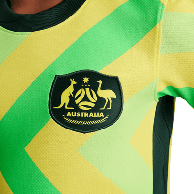 Australia National Kids Dri-Fit ADV Home Jersey 2025