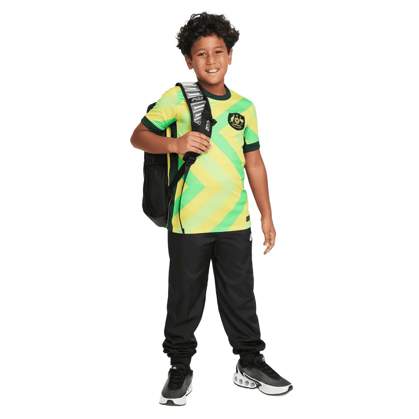 Australia National Kids Dri-Fit ADV Home Jersey 2025