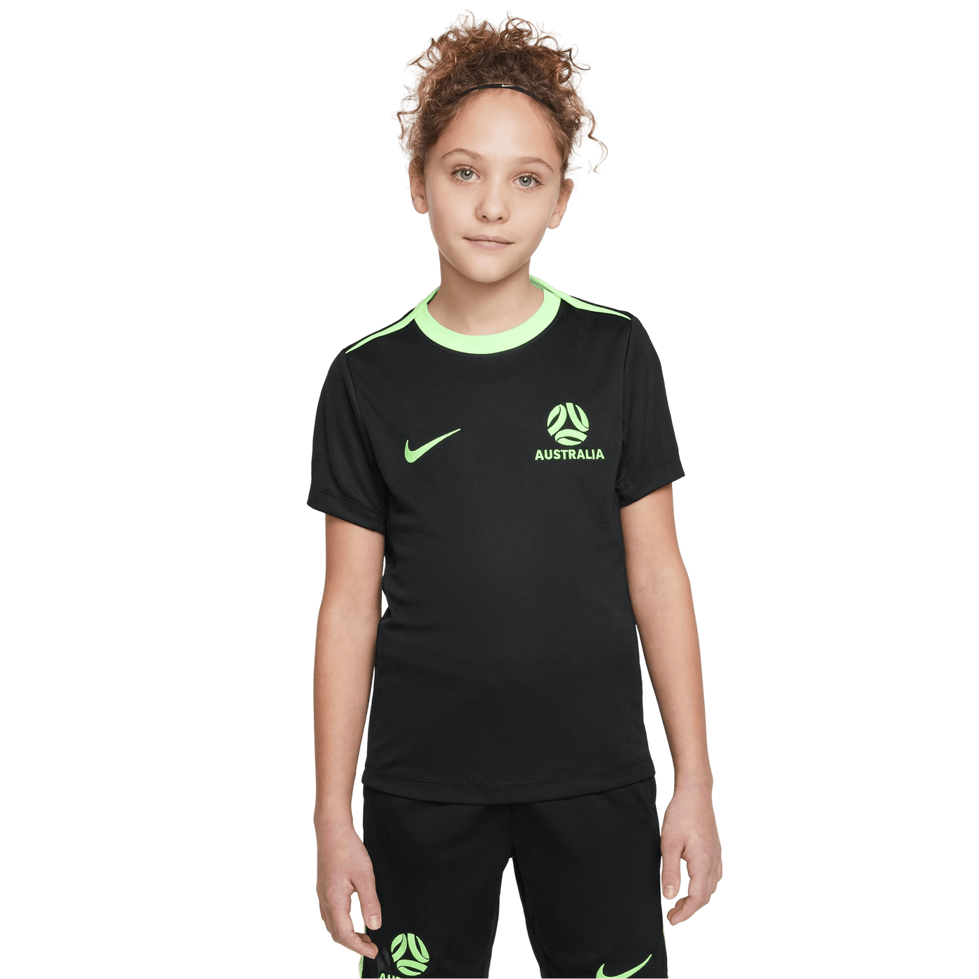 Australia National Kids Dri-Fit Academy Pro SS Top K 2025