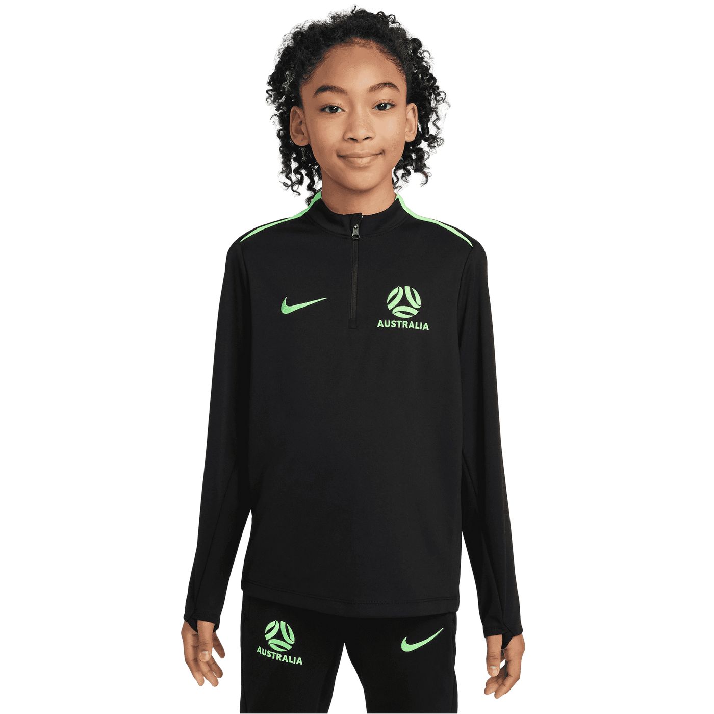 Australia National Kids Dri-Fit Academy Pro Drill Top 2025