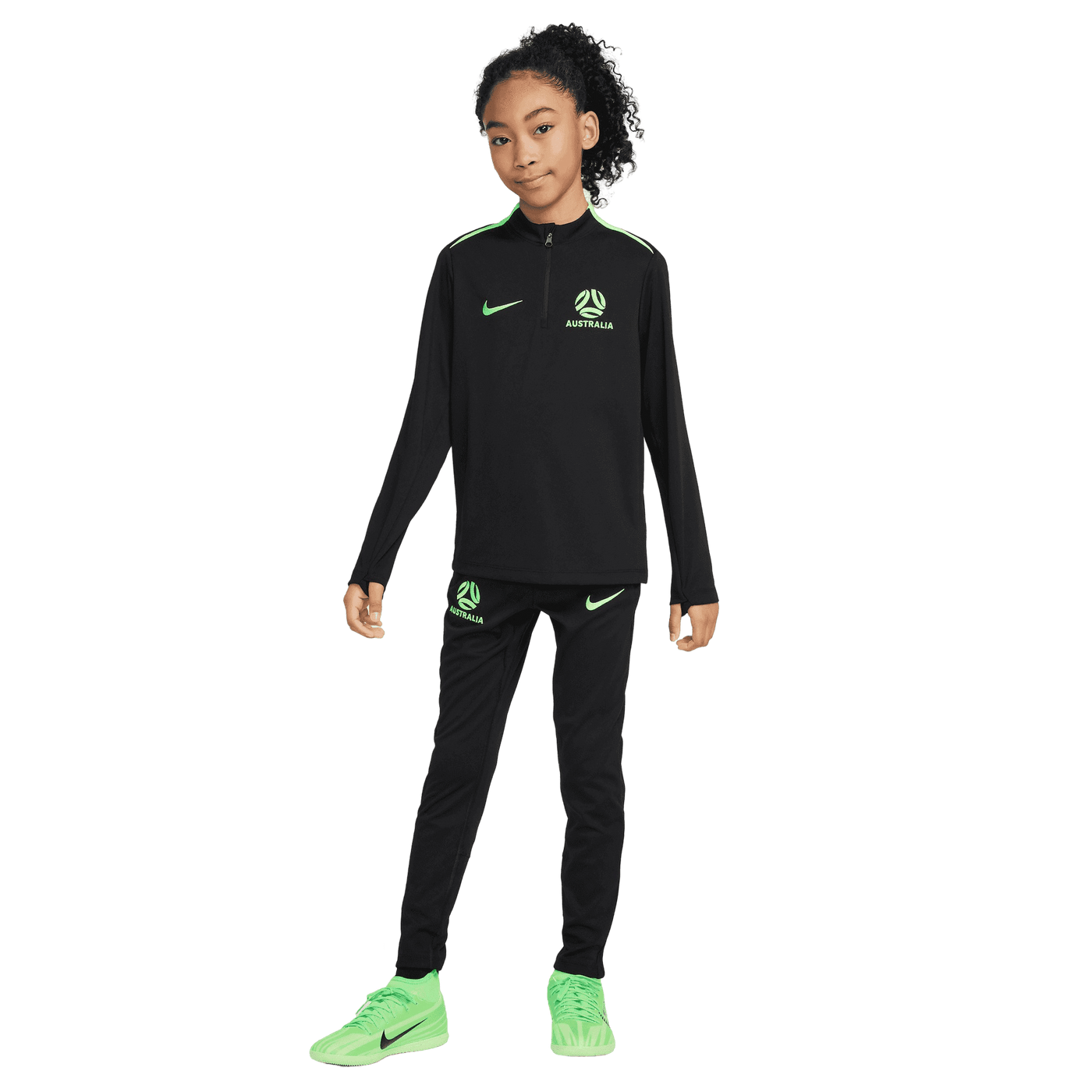 Australia National Kids Dri-Fit Academy Pro Drill Top 2025