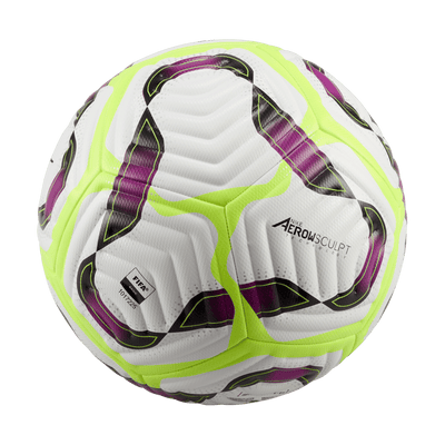 Nike Premier League Academy Plus Soccer Ball - White/Red/Yellow (Back of ball)