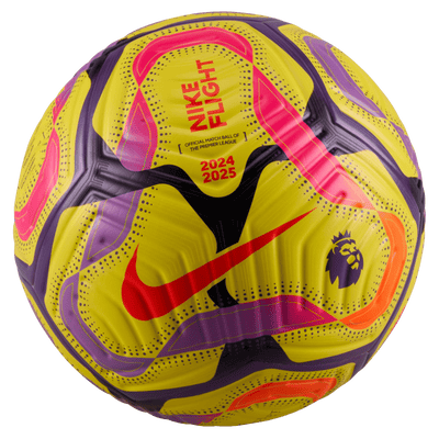 Nike Premier League Flight Soccer Ball 24/25 - Yellow/Purple