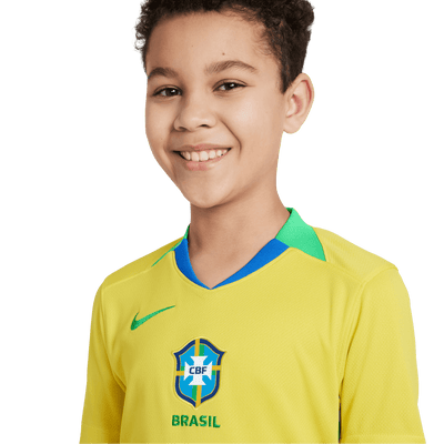 Brazil National Womens Home Kids Jersey - 2025