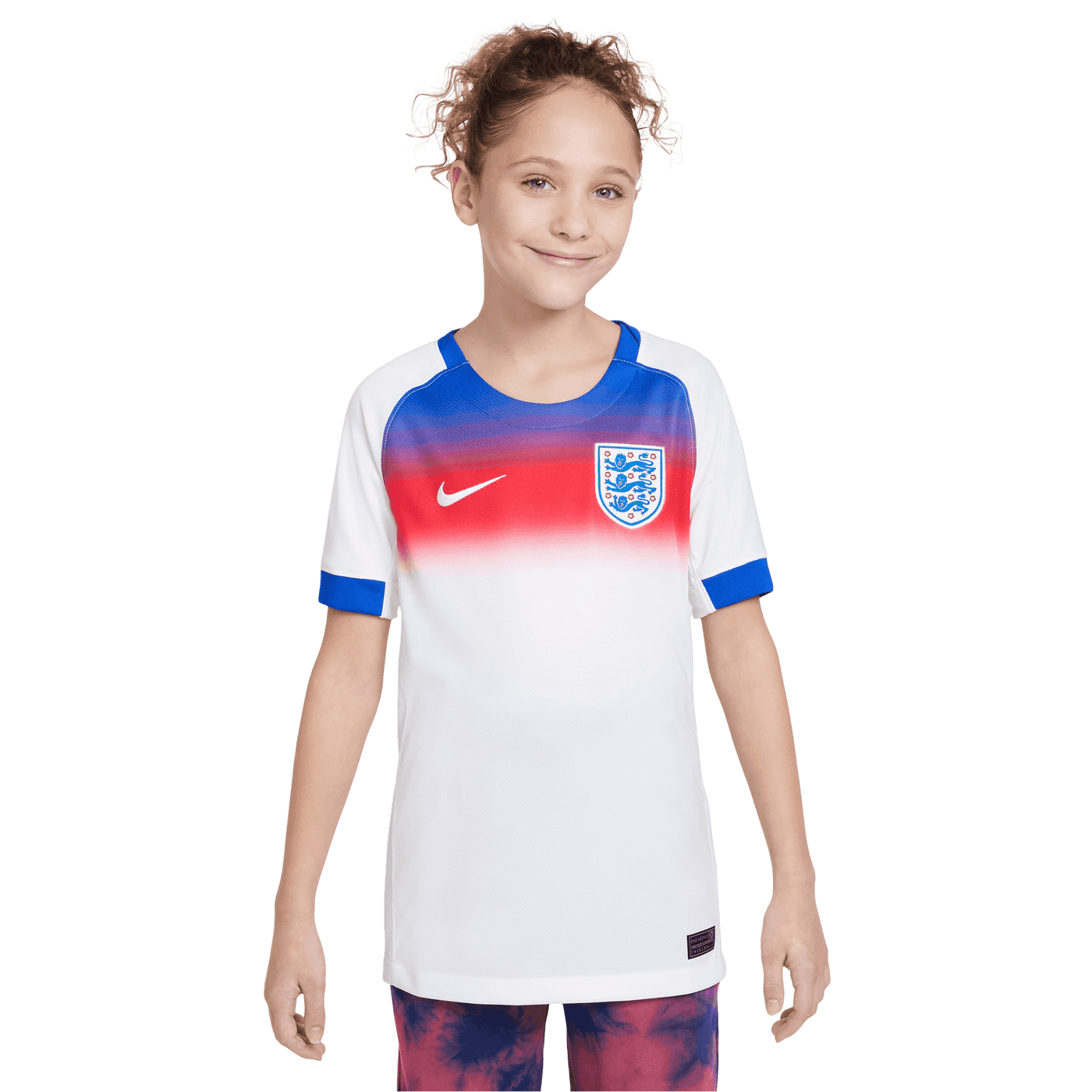 England National Womens Home Kids Jersey 2025