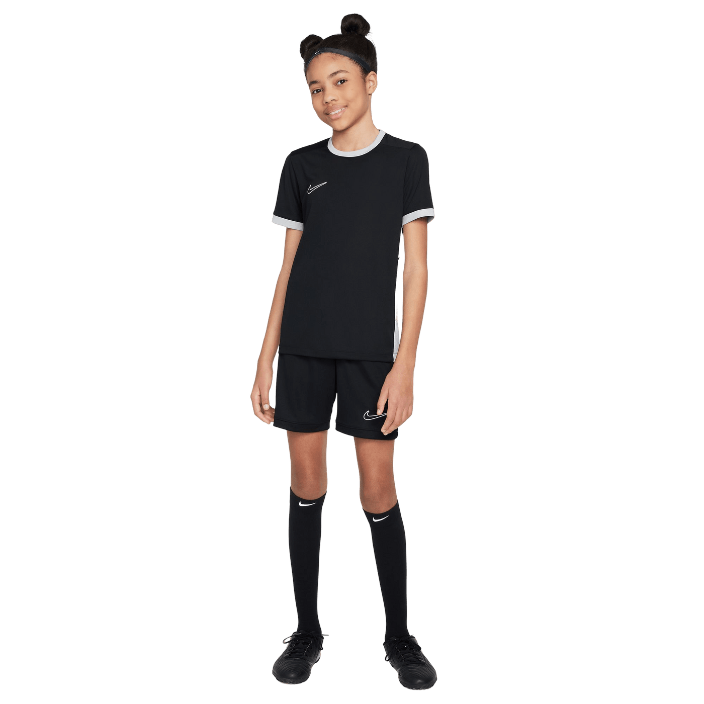 Nike Dri-Fit Academy Kids SS Football Top - Black