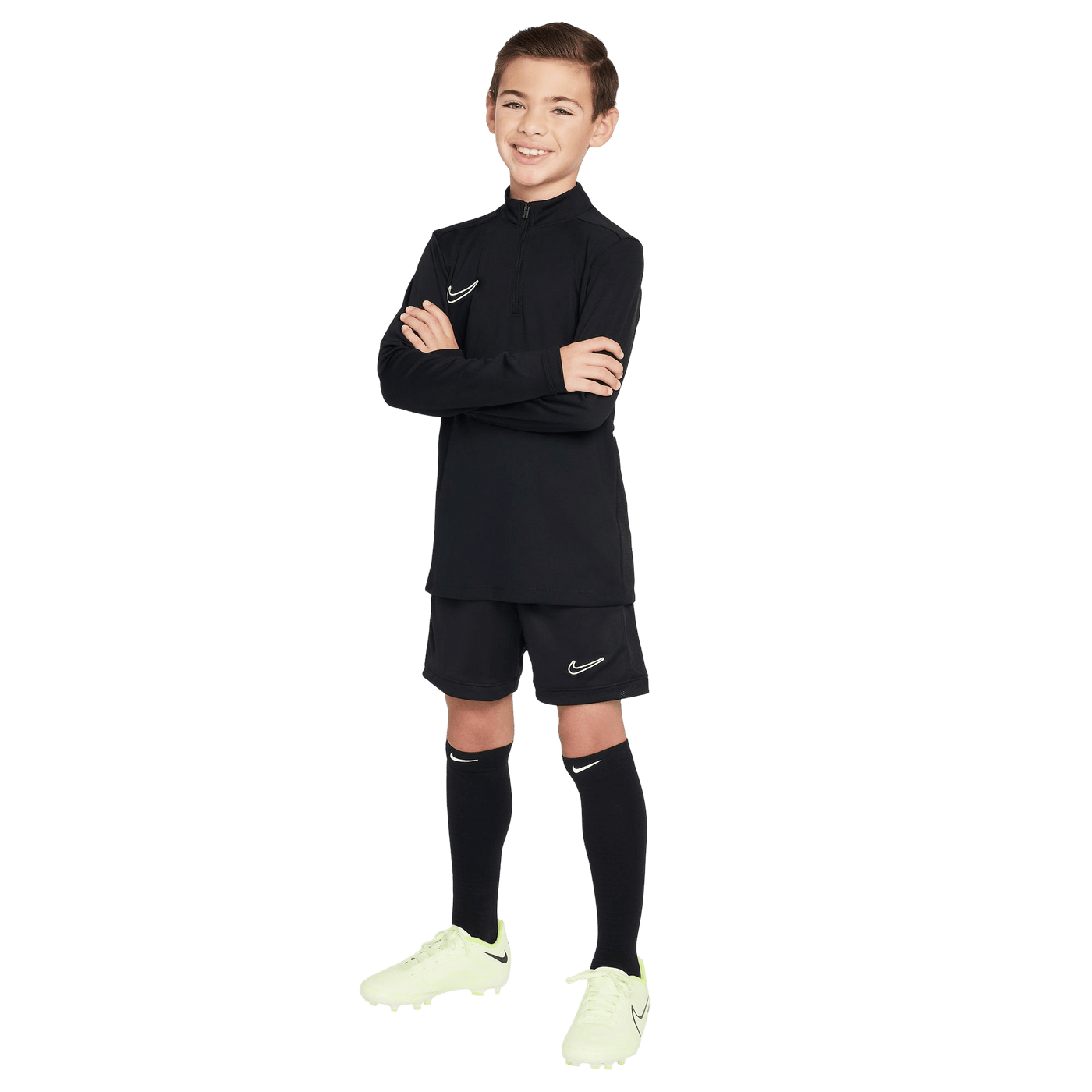 Nike Dri-Fit Academy Kids Football Shorts - Black