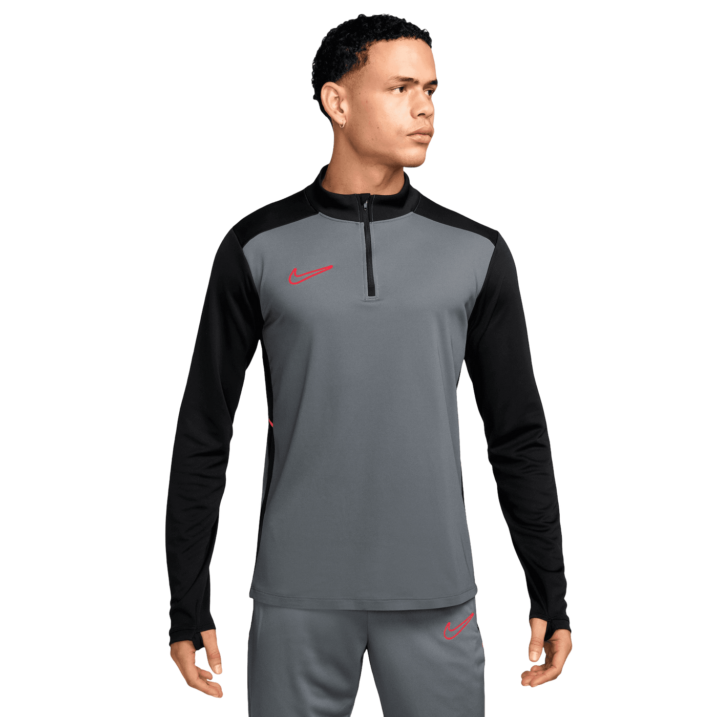 Nike Academy Dri-FIT Adults Football Drill Top - Cool Grey