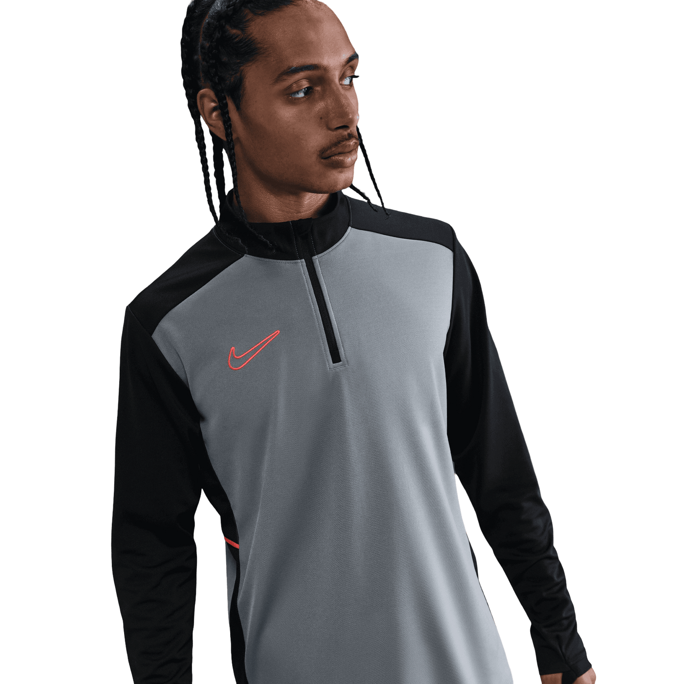 Nike Academy Dri-FIT Adults Football Drill Top - Cool Grey