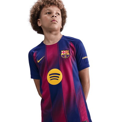 Barcelona FC Kids Home Jersey 2025/26