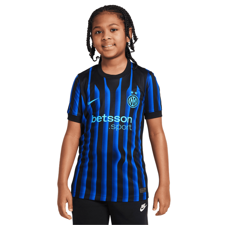 Inter Milan FC Kids Home Jersey 2025/26 | SPT Football | Free