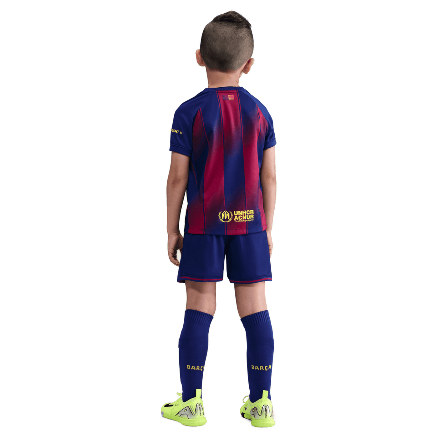 Barcelona FC Little Kids Home 3 Piece Kit 2025/26